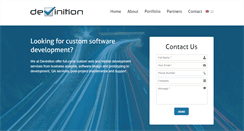 Desktop Screenshot of devinition.com
